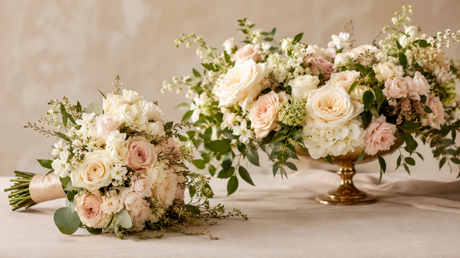 Inicio-friendly floral arrangement with soft greenery for a cautious pet safety flower guide
