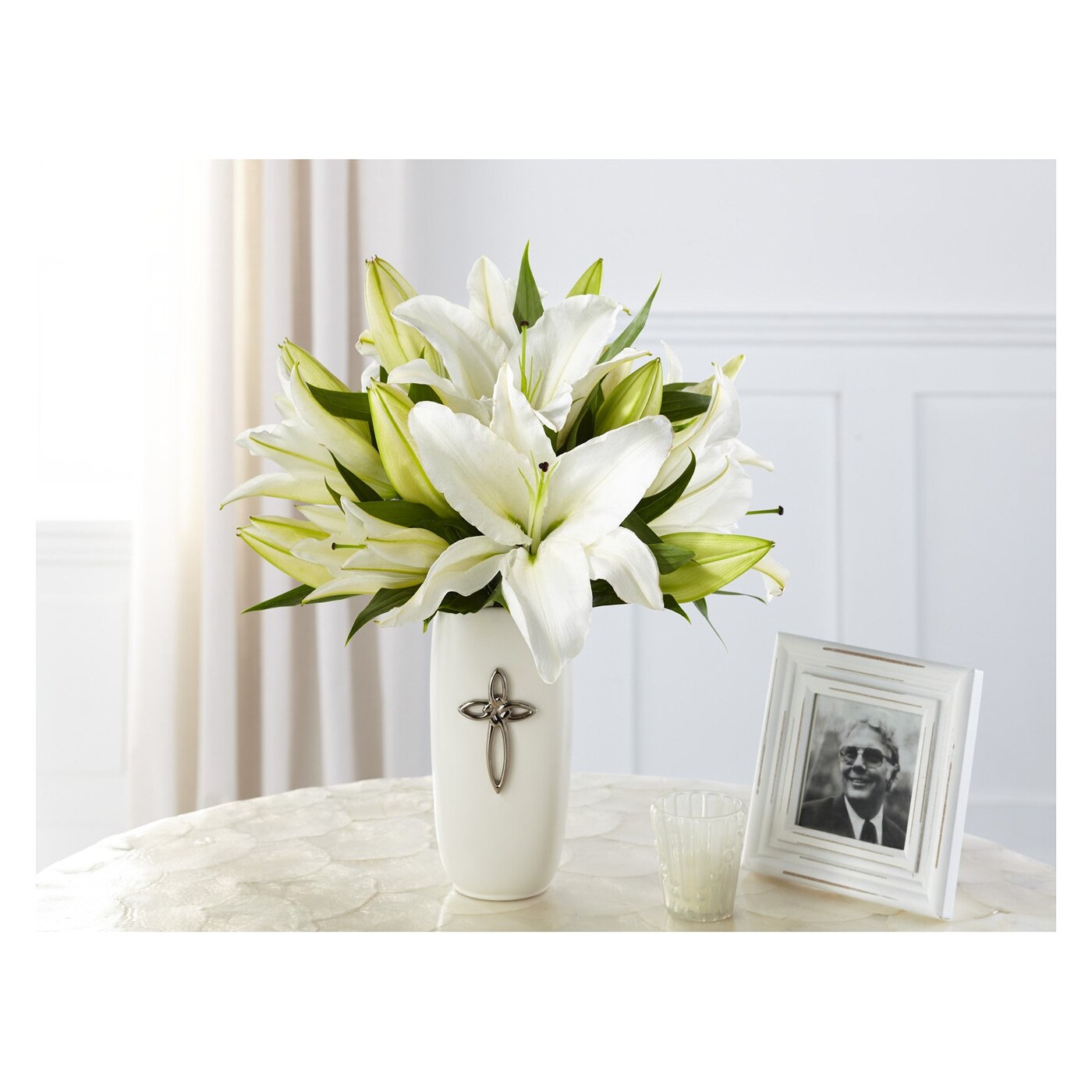 Faithful Blessings Bouquet flower arrangement