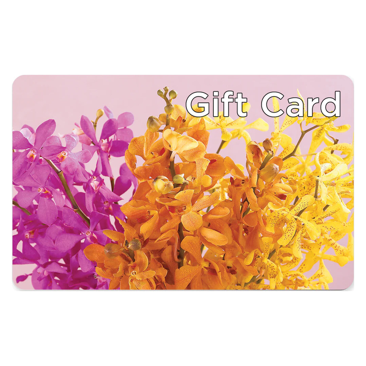 Gift Card flower arrangement