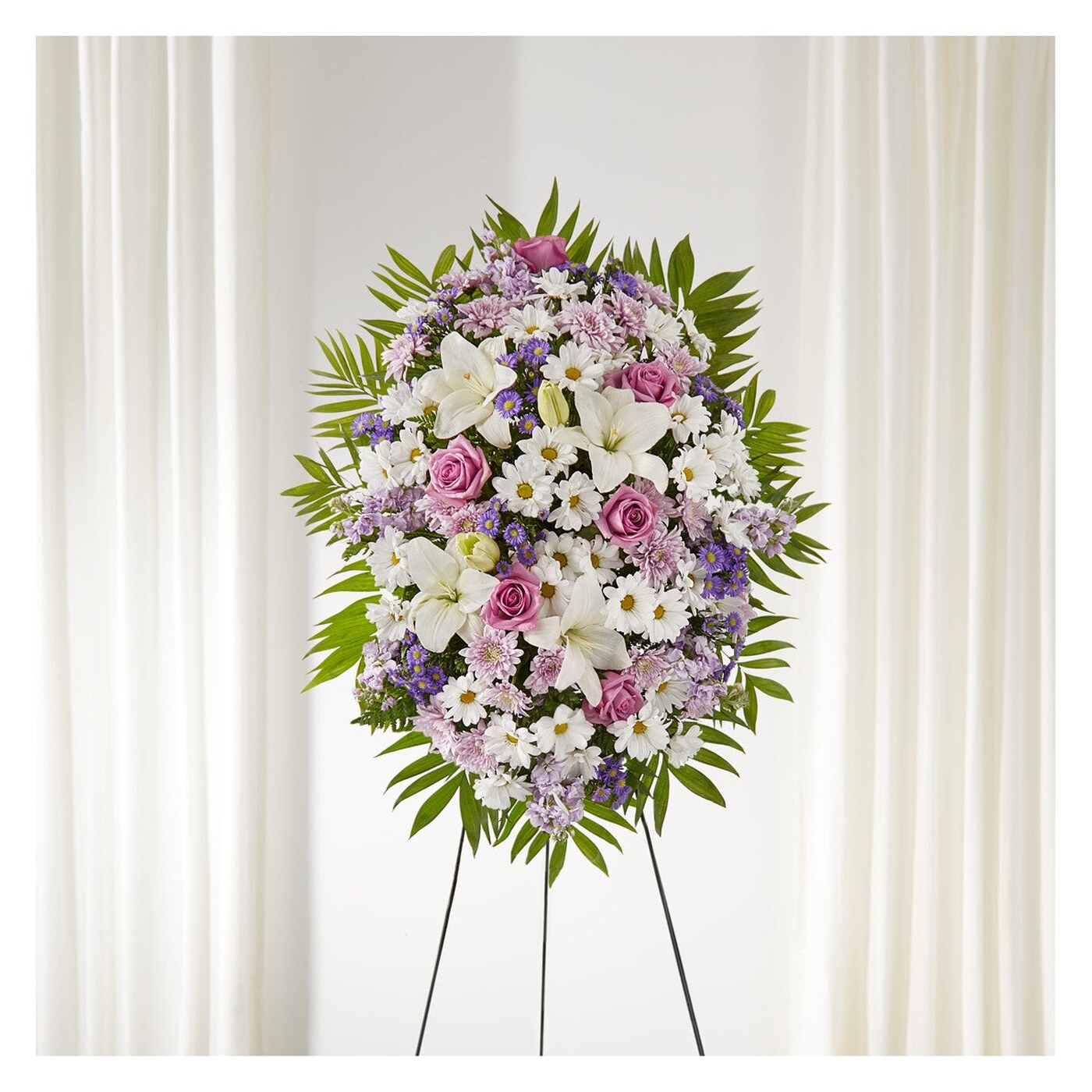 Surrounded by Love Standing Spray flower arrangement