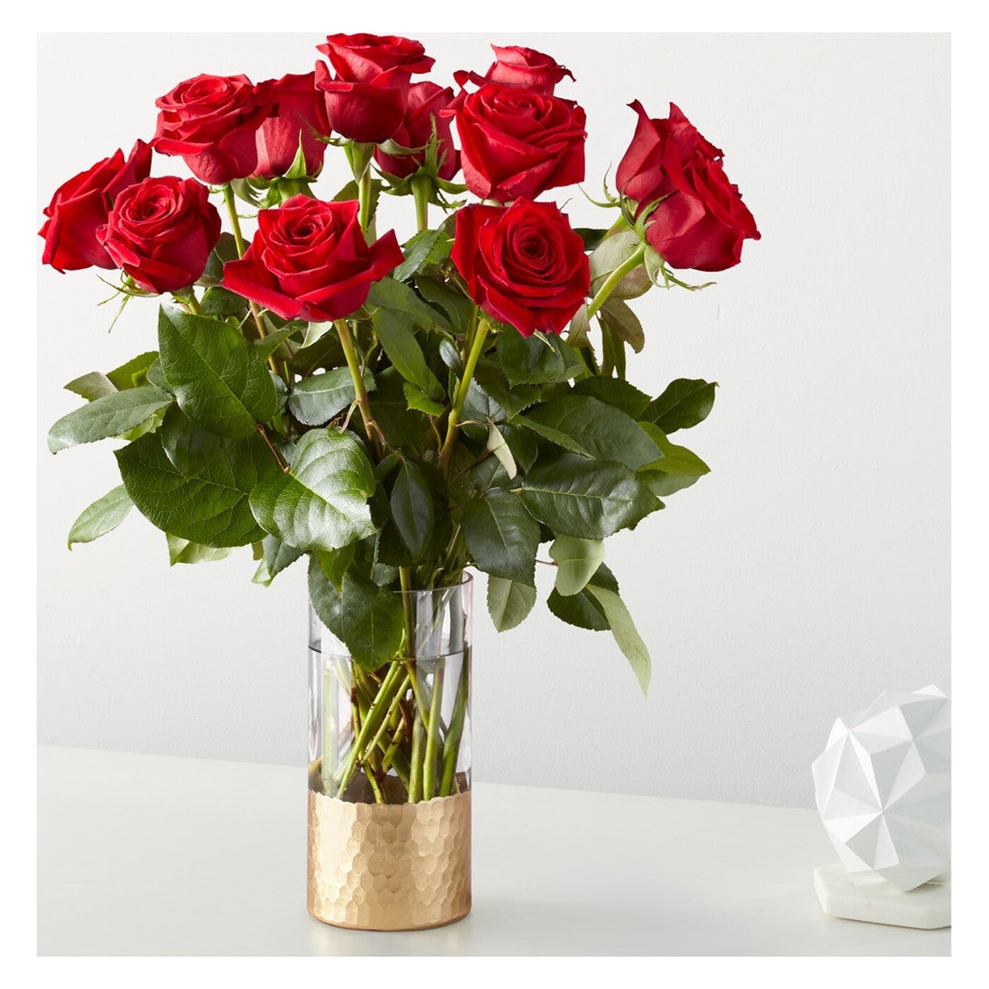 Classic Love Red Rose Bouquet flower arrangement